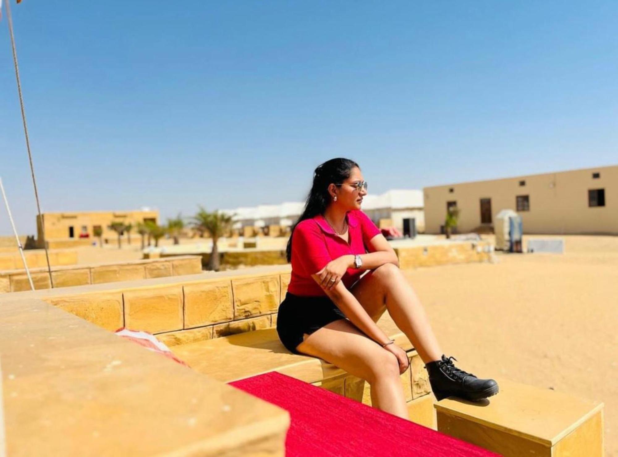Jaisalmer Sand Dunes Luxury Camp And Resort Eksteriør billede
