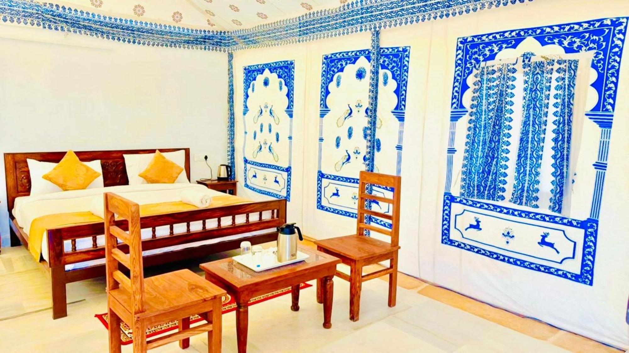 Jaisalmer Sand Dunes Luxury Camp And Resort Eksteriør billede