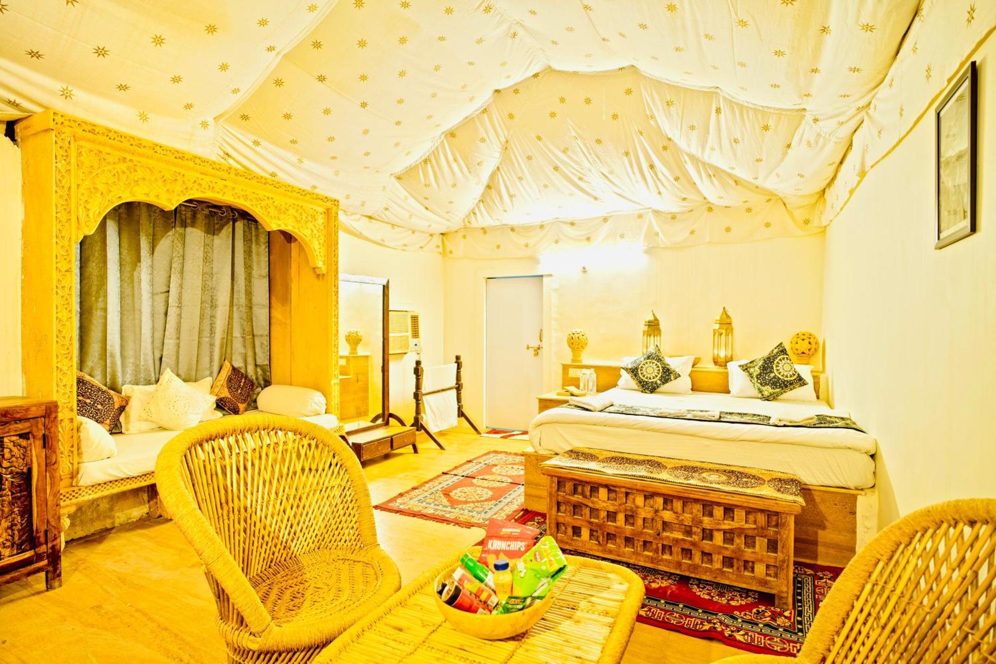 Jaisalmer Sand Dunes Luxury Camp And Resort Eksteriør billede