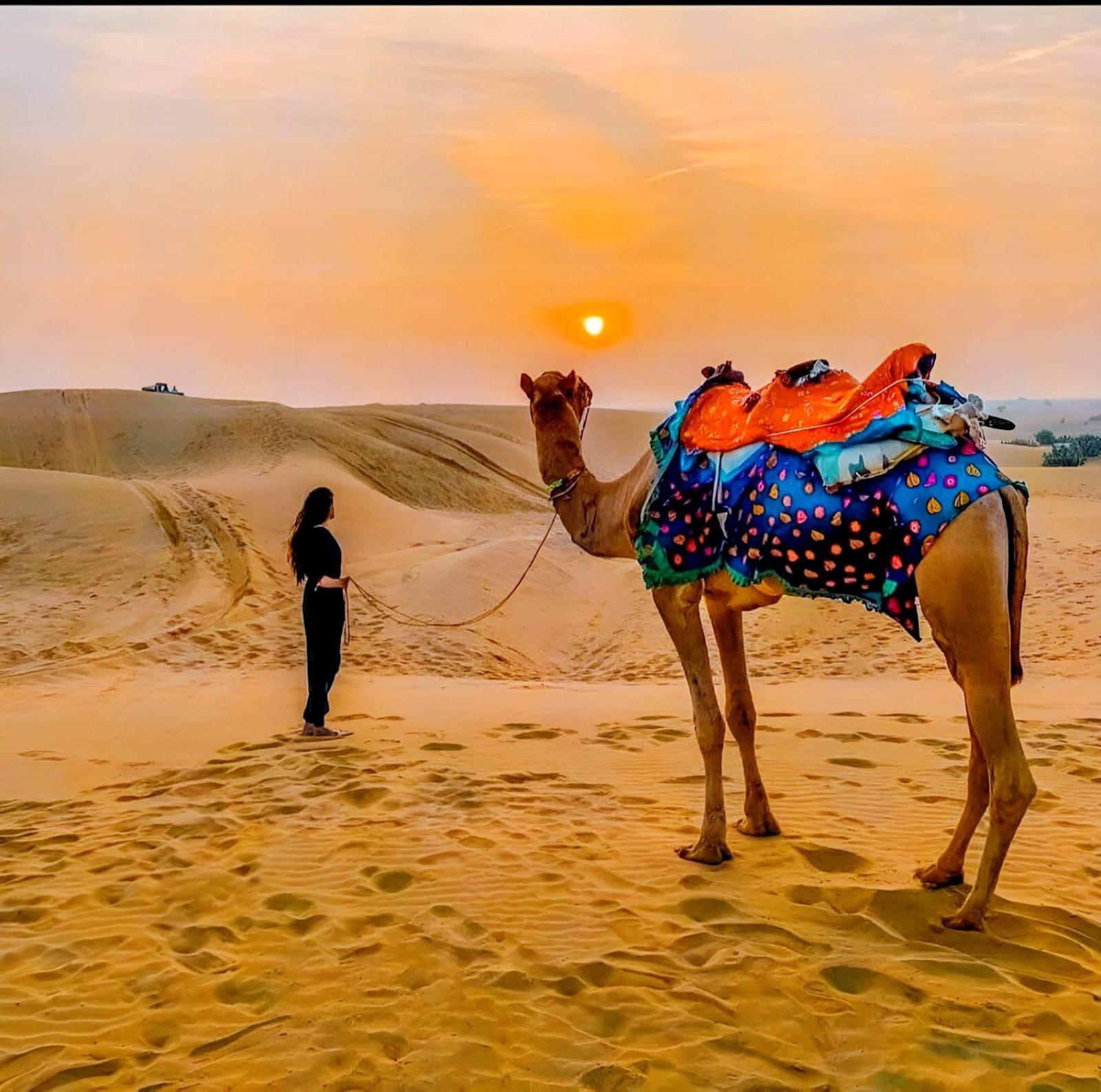 Jaisalmer Sand Dunes Luxury Camp And Resort Eksteriør billede