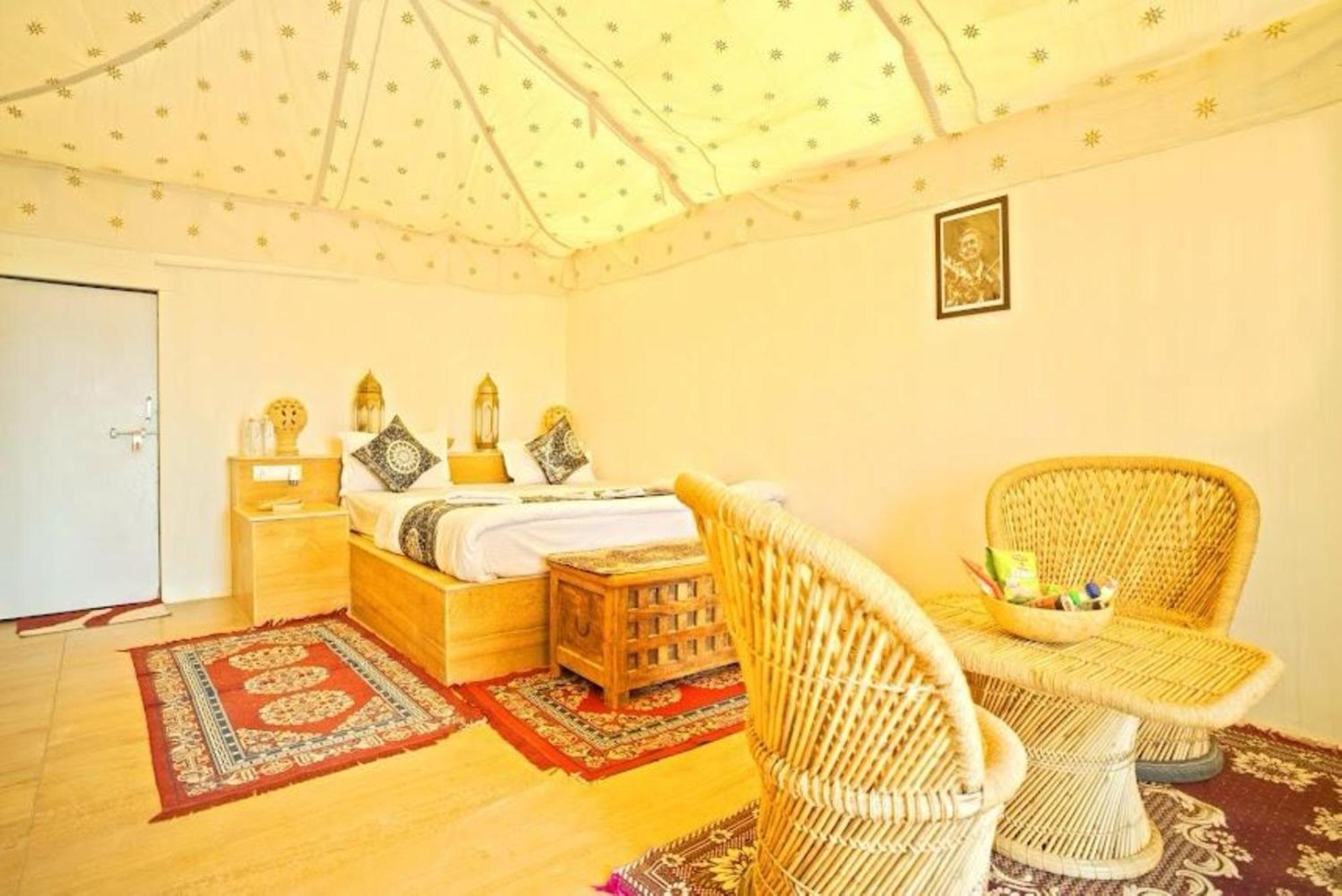 Jaisalmer Sand Dunes Luxury Camp And Resort Eksteriør billede